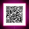 RGB Neon Sign with QR Code Marx Communist Manifesto PDF Access