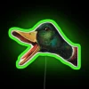Quacking Rainbow Brightness Neon Sign Adds Fun to Home Decorations