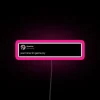 RGB Neon Sign Art Display Canvas Customizable Colorful Quirky Decoration