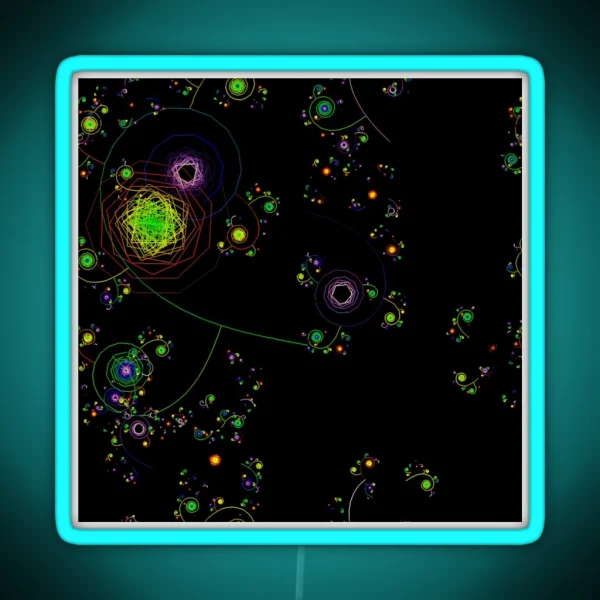 Quantum Chaos RGB Neon Sign
