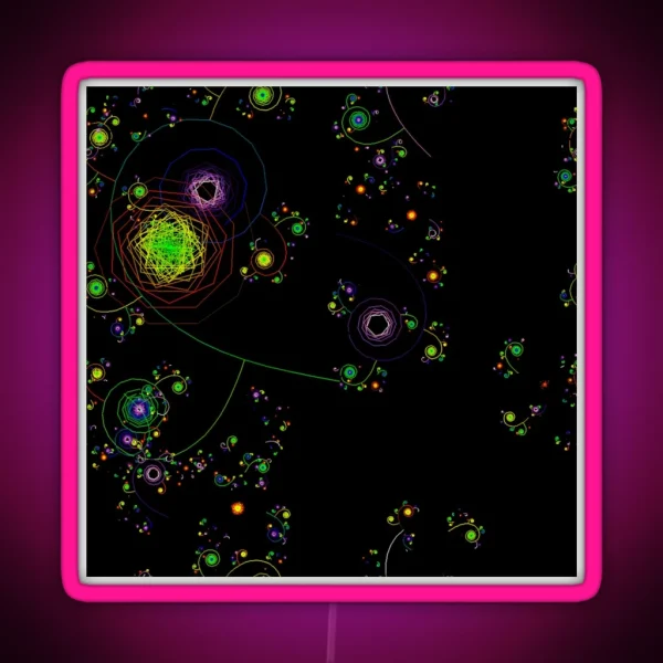 Quantum Chaos RGB Neon Sign
