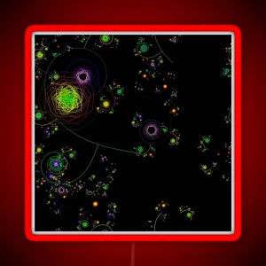 Quantum Chaos RGB Neon Sign