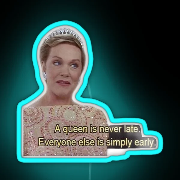 Queen Of Genovia RGB Neon Sign