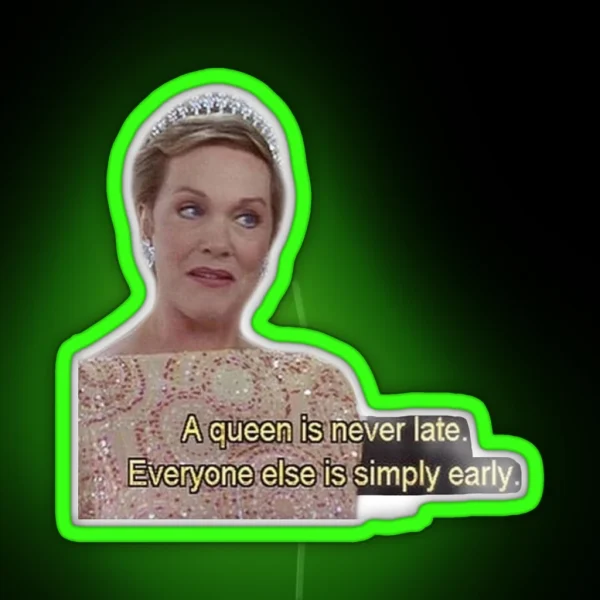 Queen Of Genovia RGB Neon Sign