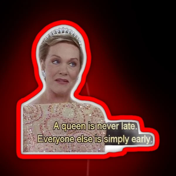 Queen Of Genovia RGB Neon Sign