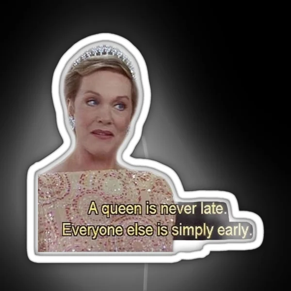 Queen Of Genovia RGB Neon Sign