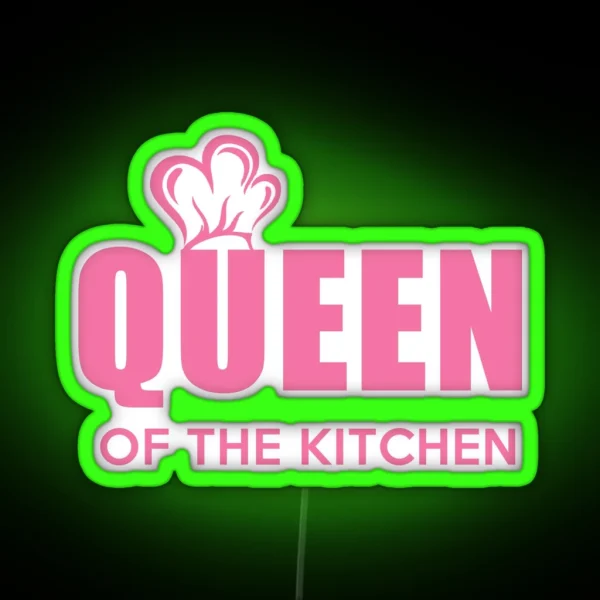Queen Of The Kitchen RGB Neon Sign