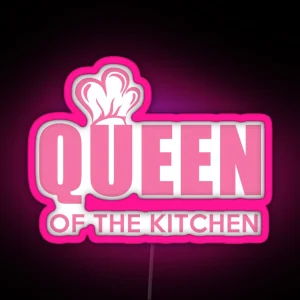 Queen Of The Kitchen RGB Neon Sign