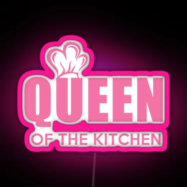 Queen Of The Kitchen RGB Neon Sign