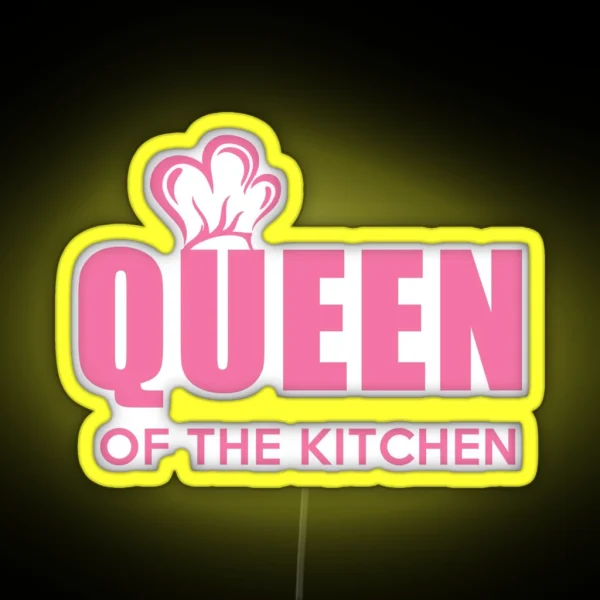 Queen Of The Kitchen RGB Neon Sign