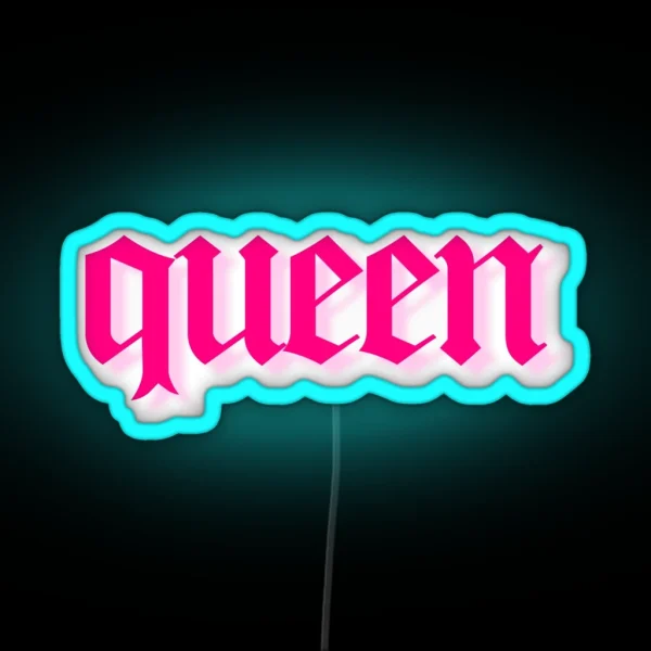 Queen RGB Neon Sign