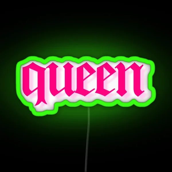 Queen RGB Neon Sign