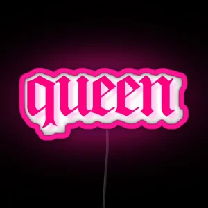 Queen RGB Neon Sign