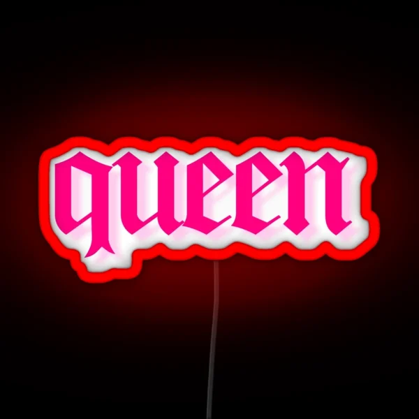 Queen RGB Neon Sign