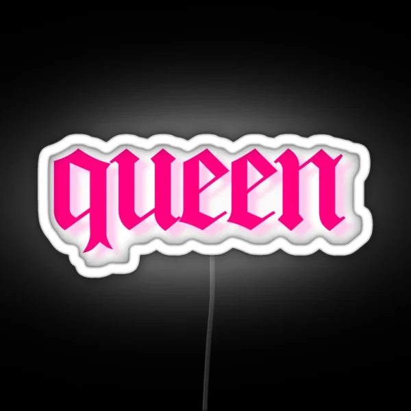 Queen RGB Neon Sign