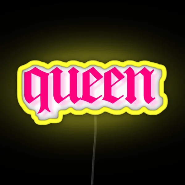 Queen RGB Neon Sign