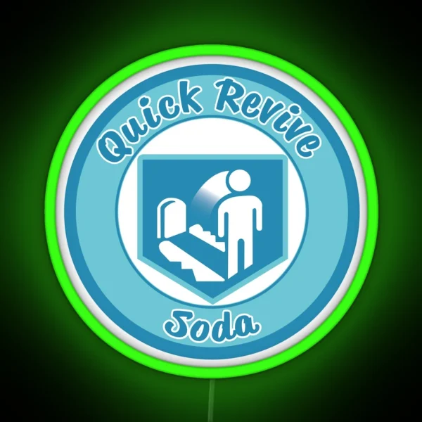 Quick Revive Soda RGB Neon Sign