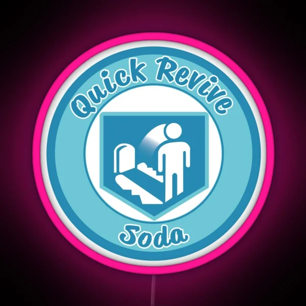 Quick Revive Soda RGB Neon Sign