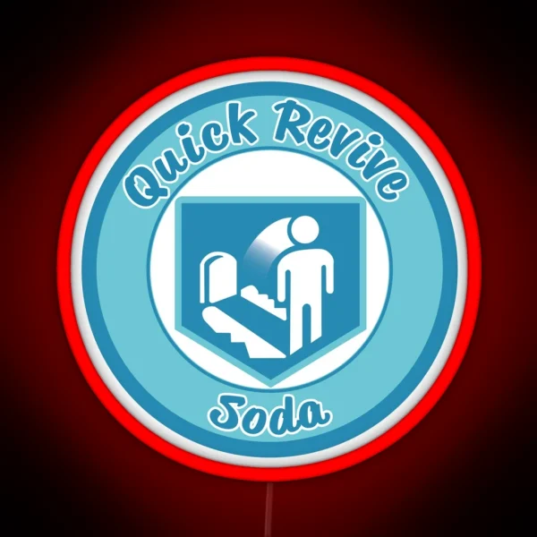 Quick Revive Soda RGB Neon Sign