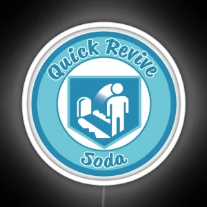 Quick Revive Soda RGB Neon Sign