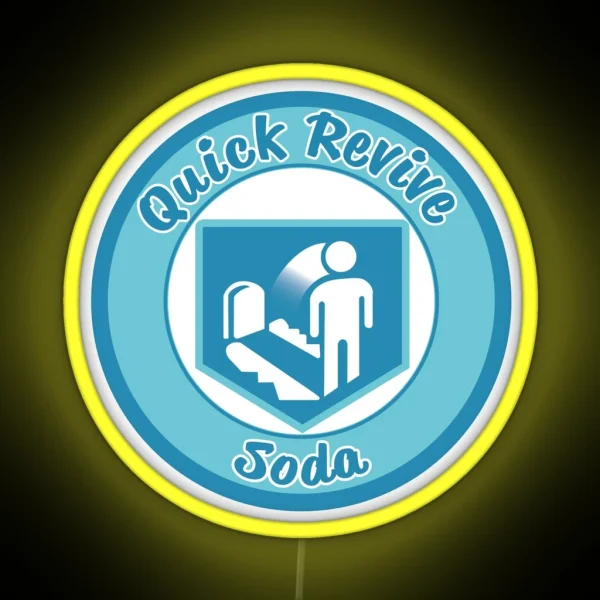 Quick Revive Soda RGB Neon Sign