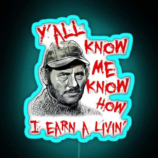 Quint Jaws RGB Neon Sign