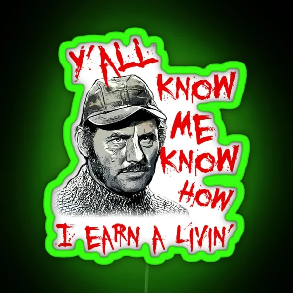 Quint Jaws RGB Neon Sign