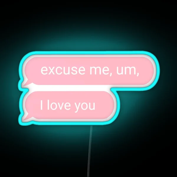 R E M Ariana RGB Neon Sign