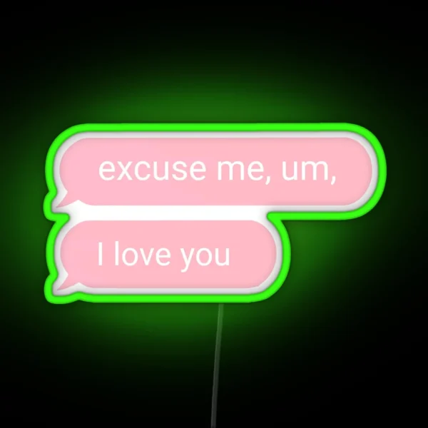 R E M Ariana RGB Neon Sign