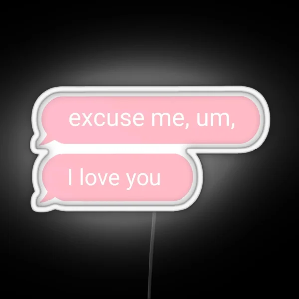 R E M Ariana RGB Neon Sign