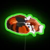RGB Neon Sign Featuring Cute R for Red Panda Character