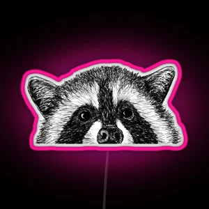 Raccoon Eyes RGB Neon Sign