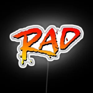 RAD BMX MOVIE 1986 RGB Neon Sign