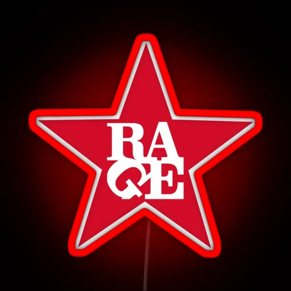 Rage Star RGB Neon Sign