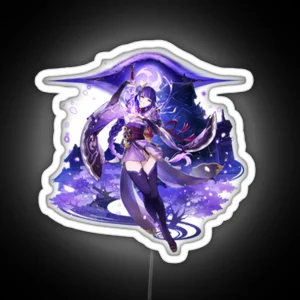 Raiden Shogun RGB Neon Sign