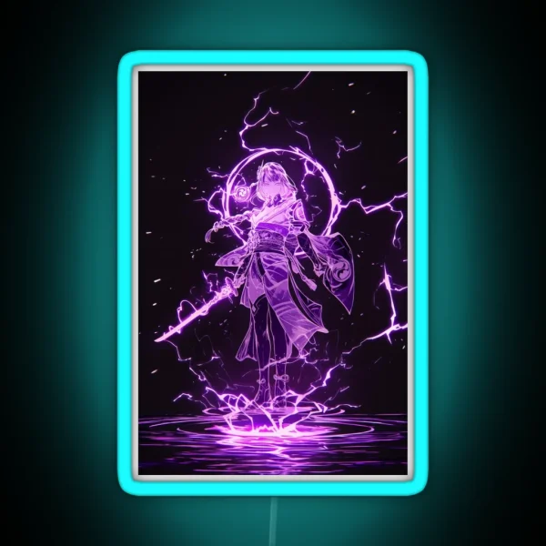 Raiden Shogun RGB Neon Sign