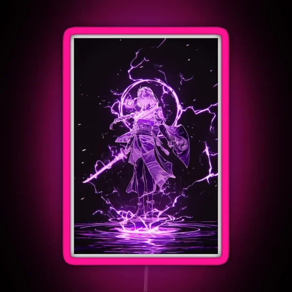 Raiden Shogun RGB Neon Sign