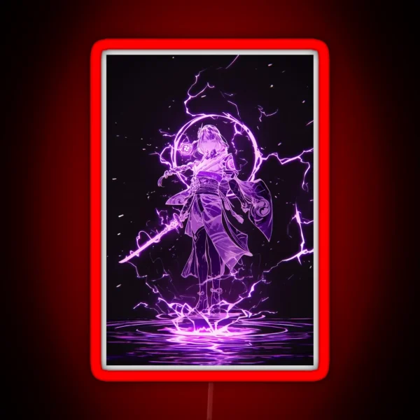 Raiden Shogun RGB Neon Sign