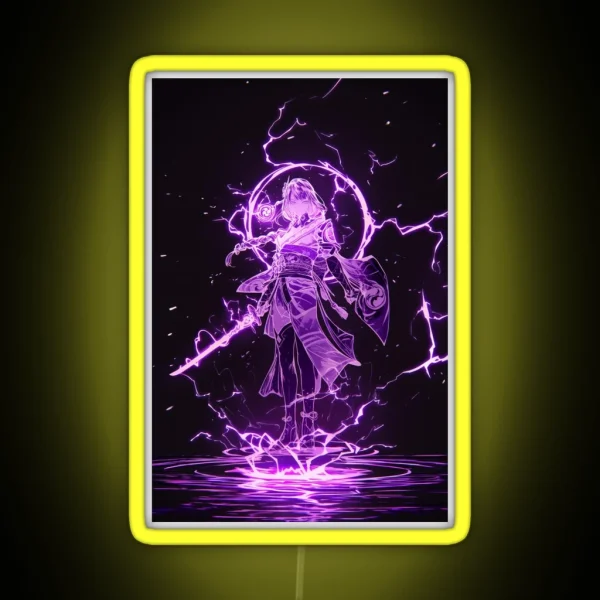 Raiden Shogun RGB Neon Sign