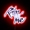 Dance in the rain with vibrant colorful LED lighting ambiance