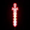 Vibrant Neon Sign for Immersive Tabletop Gaming and Party Environments