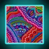 Vibrant rainbow patterns neon light decorations for modern room ambiance