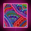 Vibrant Color-Changing Rainbow Patterns Displayed on Dynamic RGB LED Neon Sign