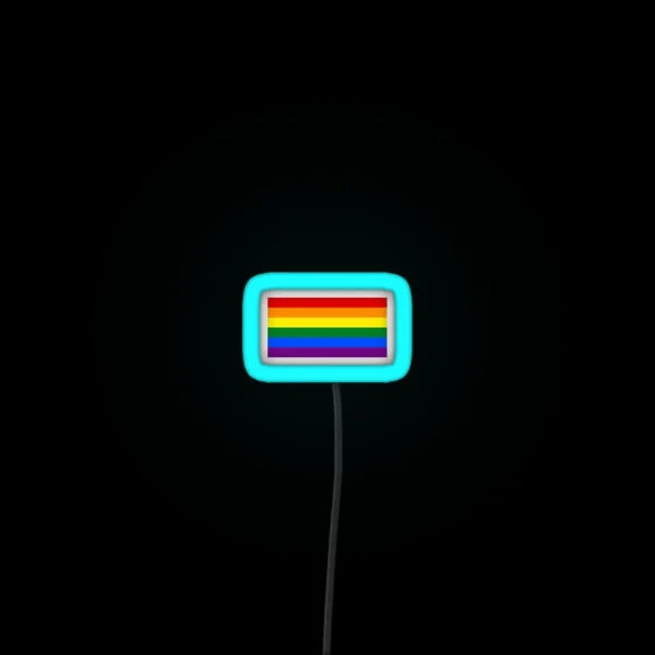 Rainbow Pride Flag RGB Neon Sign