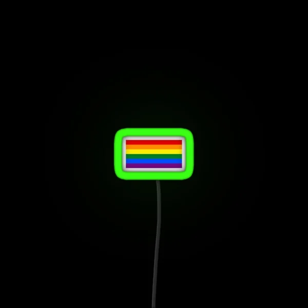 Rainbow Pride Flag RGB Neon Sign