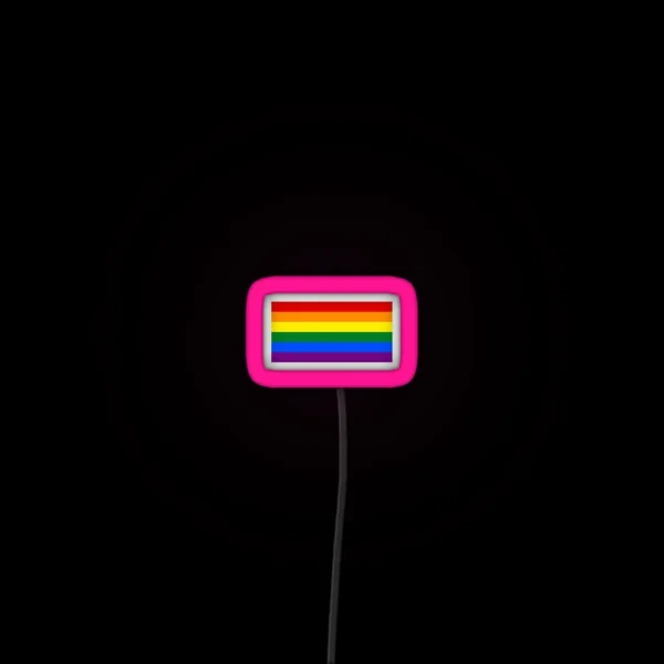 Rainbow Pride Flag RGB Neon Sign