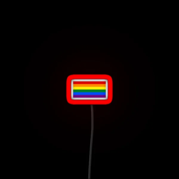 Rainbow Pride Flag RGB Neon Sign