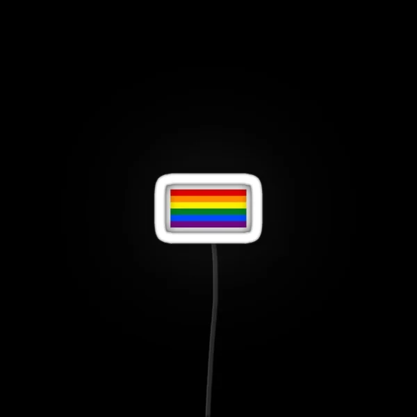 Rainbow Pride Flag RGB Neon Sign