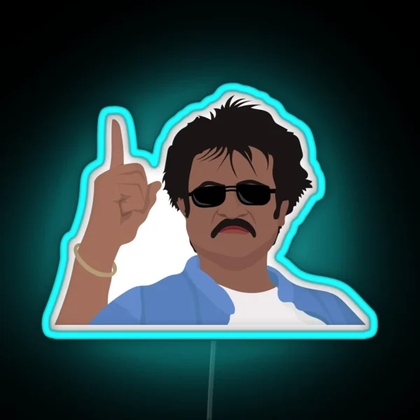 Rajini Padayappa RGB Neon Sign