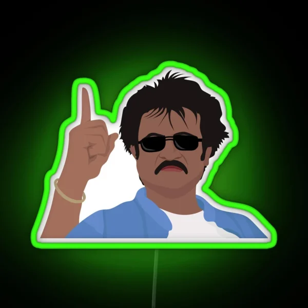 Rajini Padayappa RGB Neon Sign